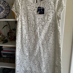 Women's White Lace Dress